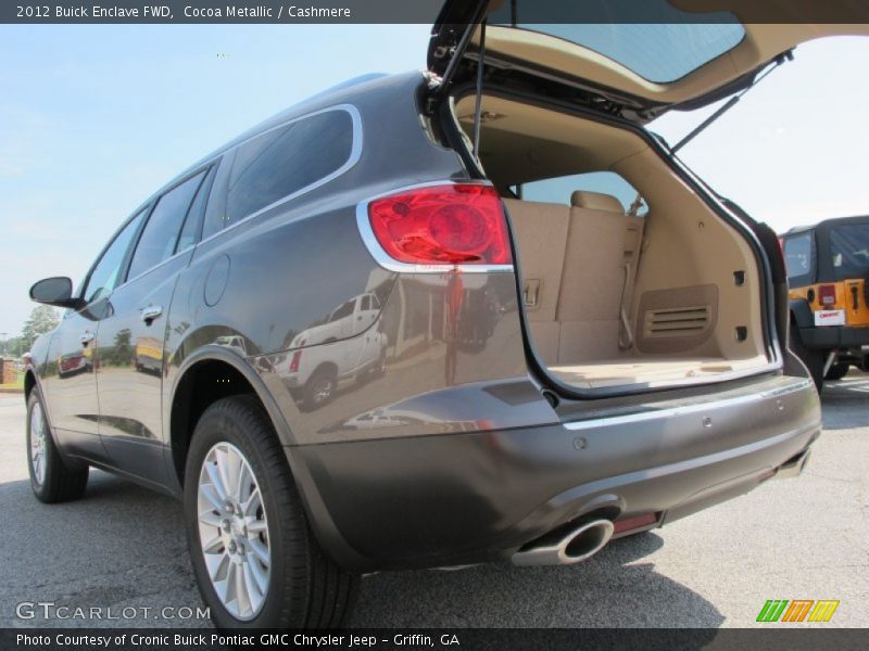 Cocoa Metallic / Cashmere 2012 Buick Enclave FWD
