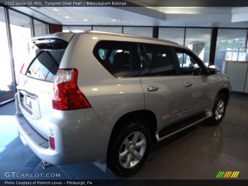 Tungsten Silver Pearl / Black/Auburn Bubinga 2012 Lexus GX 460