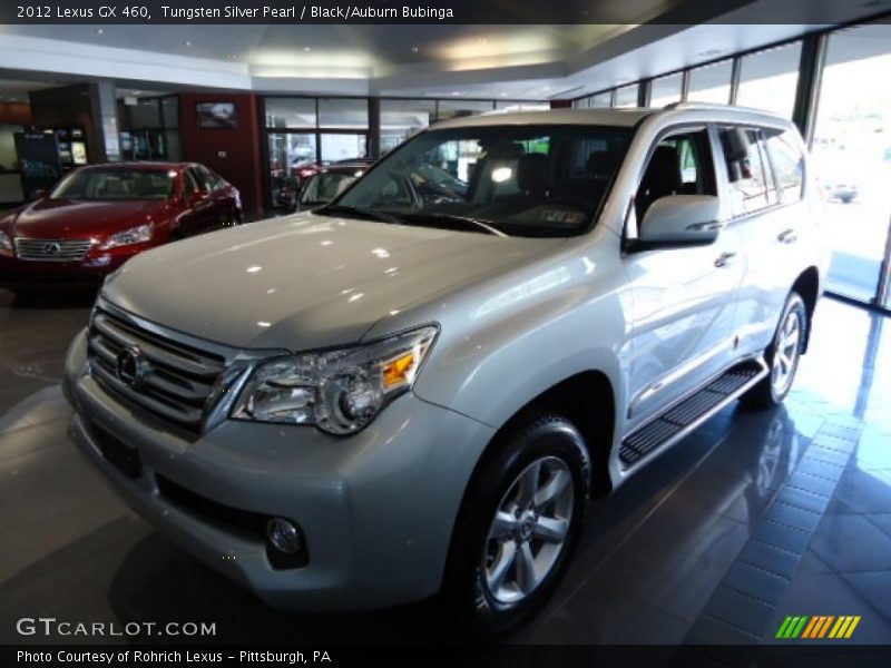 Tungsten Silver Pearl / Black/Auburn Bubinga 2012 Lexus GX 460