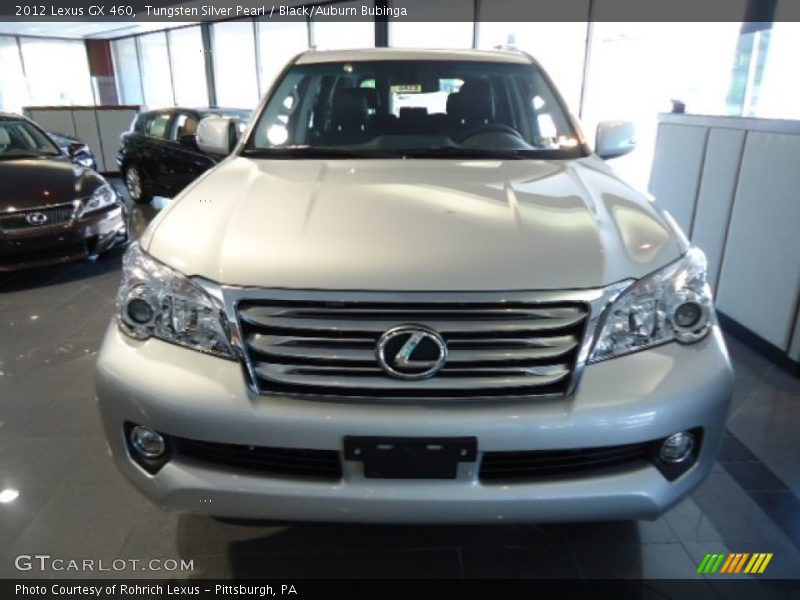 Tungsten Silver Pearl / Black/Auburn Bubinga 2012 Lexus GX 460