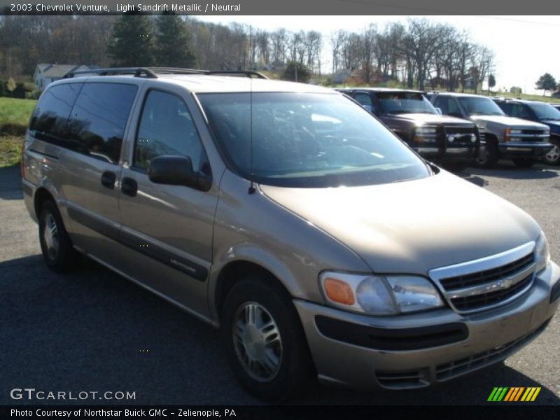 Light Sandrift Metallic / Neutral 2003 Chevrolet Venture