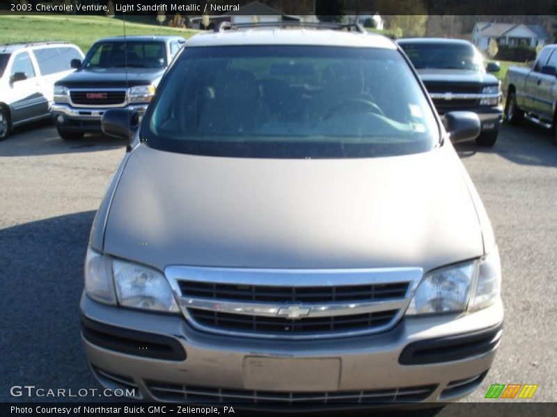 Light Sandrift Metallic / Neutral 2003 Chevrolet Venture