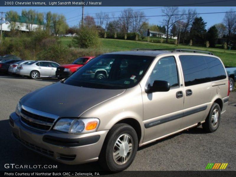 Light Sandrift Metallic / Neutral 2003 Chevrolet Venture
