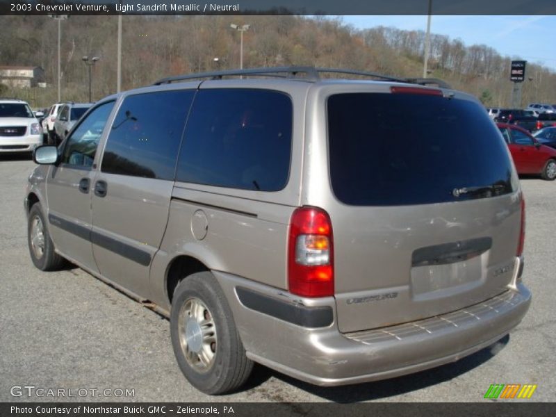 Light Sandrift Metallic / Neutral 2003 Chevrolet Venture