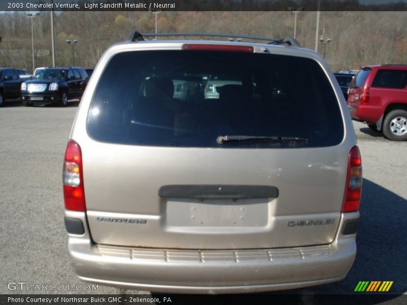 Light Sandrift Metallic / Neutral 2003 Chevrolet Venture