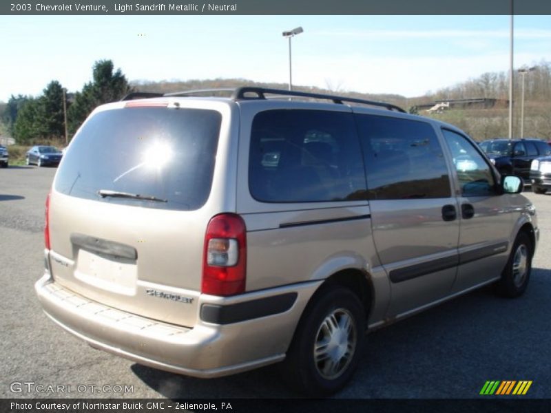 Light Sandrift Metallic / Neutral 2003 Chevrolet Venture