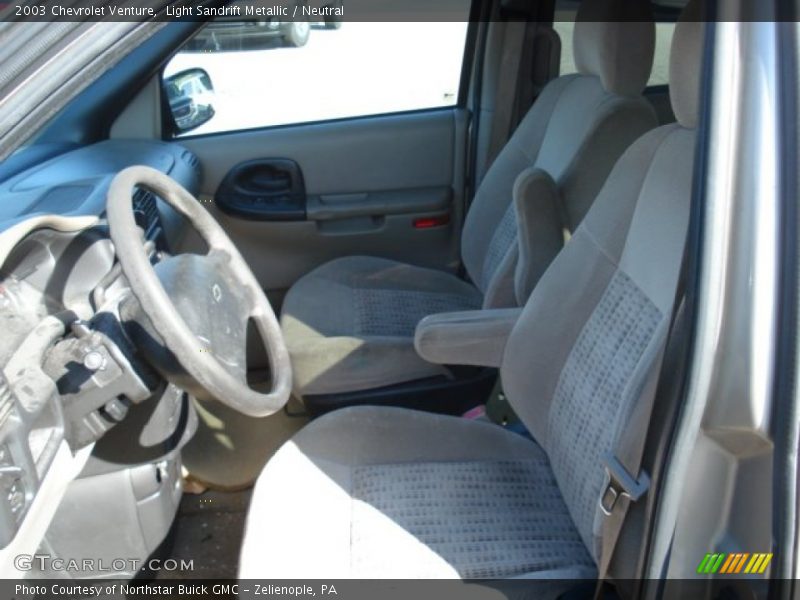 Light Sandrift Metallic / Neutral 2003 Chevrolet Venture