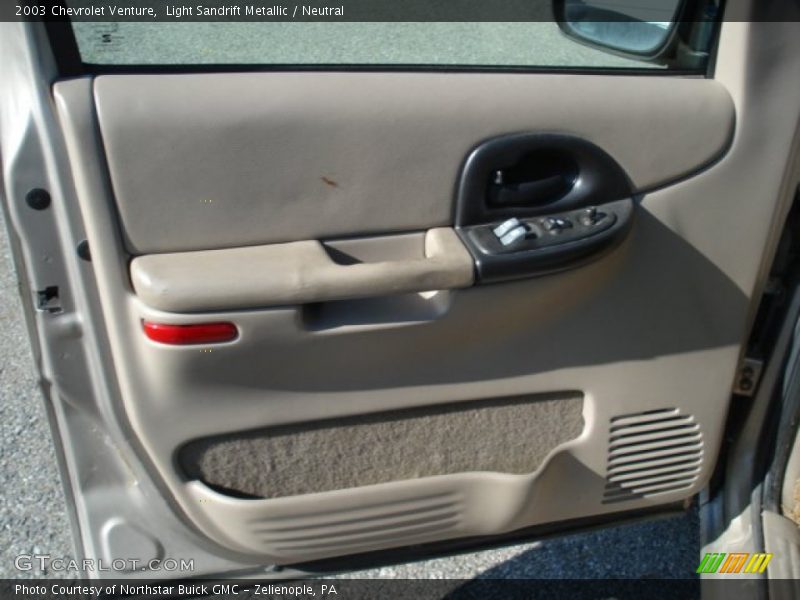 Light Sandrift Metallic / Neutral 2003 Chevrolet Venture