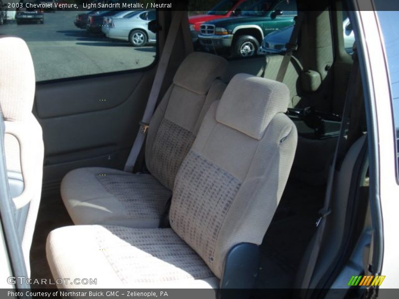 Light Sandrift Metallic / Neutral 2003 Chevrolet Venture