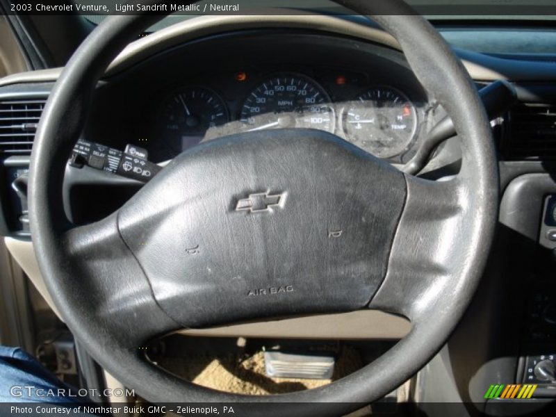 Light Sandrift Metallic / Neutral 2003 Chevrolet Venture