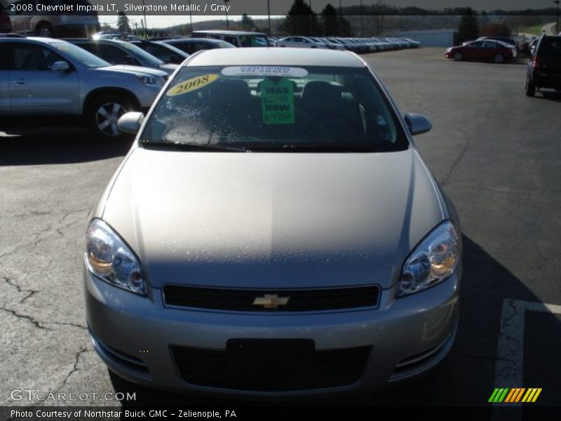 Silverstone Metallic / Gray 2008 Chevrolet Impala LT
