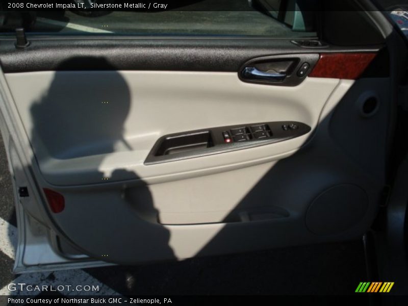 Silverstone Metallic / Gray 2008 Chevrolet Impala LT