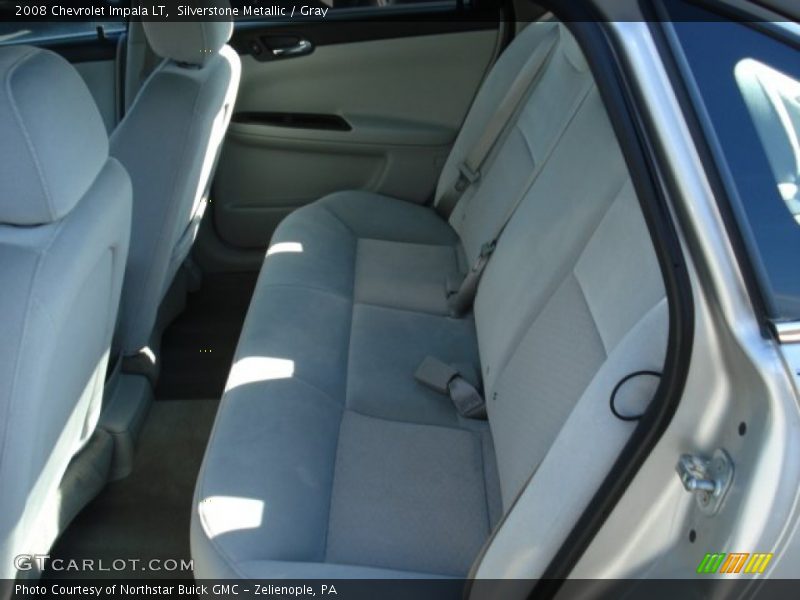 Silverstone Metallic / Gray 2008 Chevrolet Impala LT