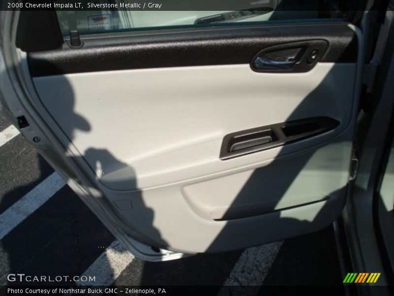 Silverstone Metallic / Gray 2008 Chevrolet Impala LT