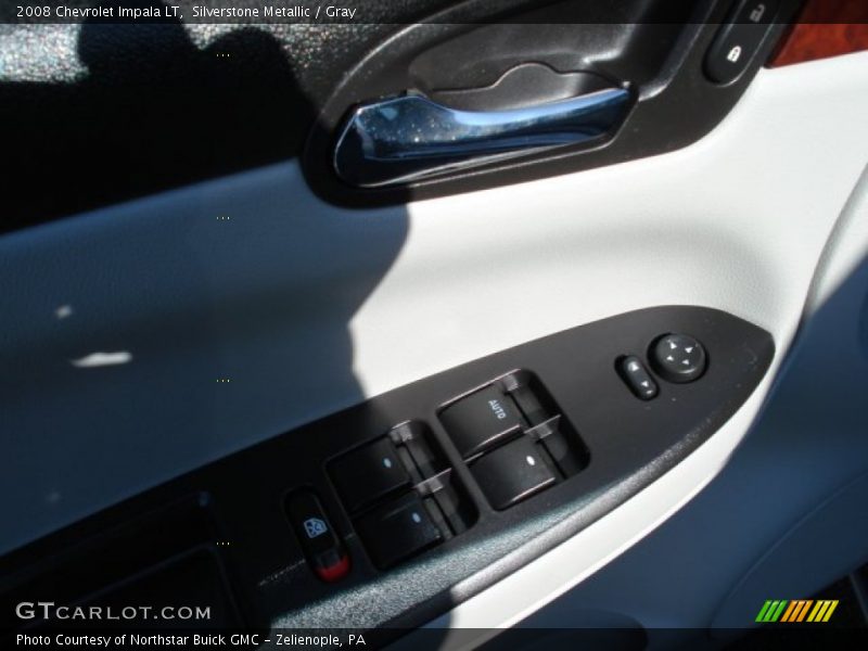 Silverstone Metallic / Gray 2008 Chevrolet Impala LT