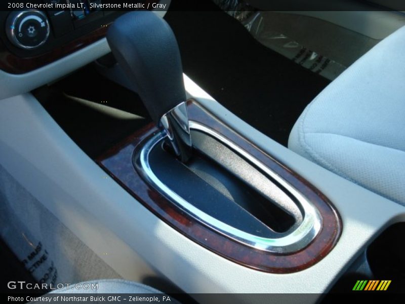 Silverstone Metallic / Gray 2008 Chevrolet Impala LT