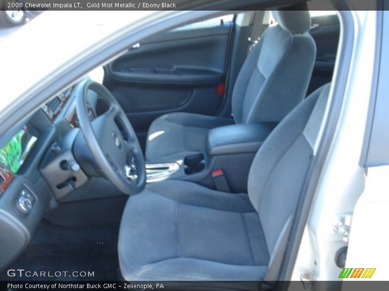 Gold Mist Metallic / Ebony Black 2008 Chevrolet Impala LT