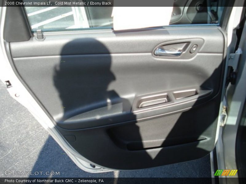 Gold Mist Metallic / Ebony Black 2008 Chevrolet Impala LT