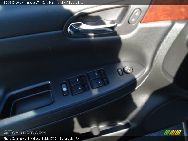 Gold Mist Metallic / Ebony Black 2008 Chevrolet Impala LT