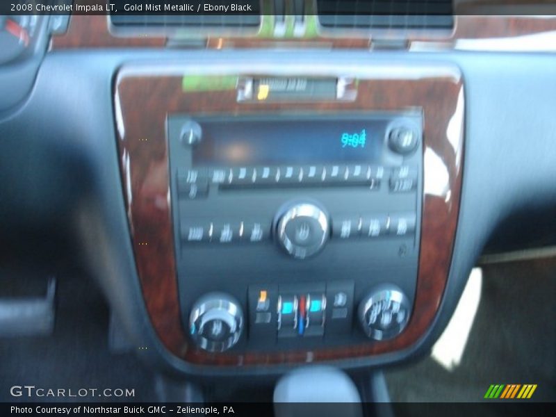 Gold Mist Metallic / Ebony Black 2008 Chevrolet Impala LT