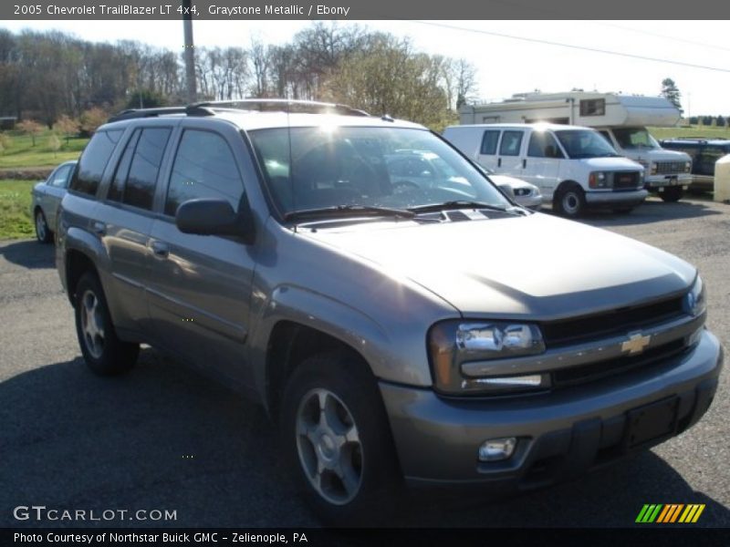Graystone Metallic / Ebony 2005 Chevrolet TrailBlazer LT 4x4