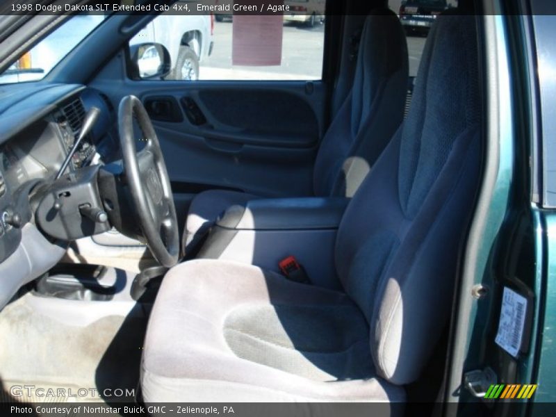 Emerald Green / Agate 1998 Dodge Dakota SLT Extended Cab 4x4