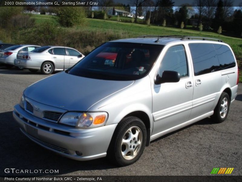 Sterling Silver / Gray 2003 Oldsmobile Silhouette GL