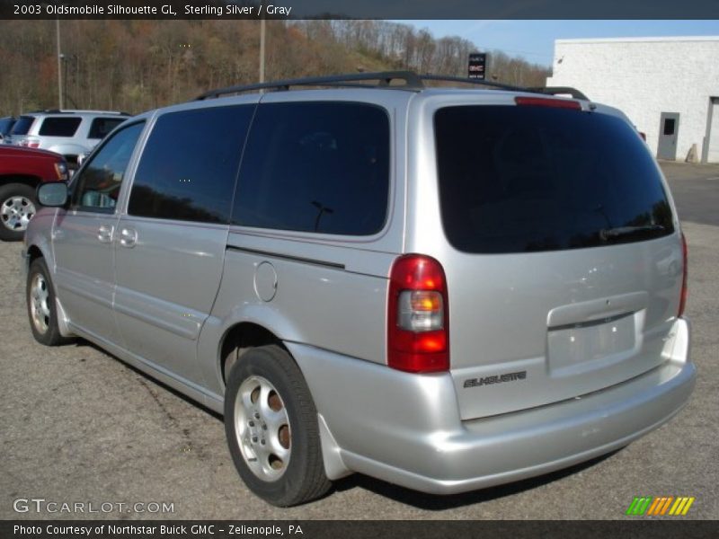 Sterling Silver / Gray 2003 Oldsmobile Silhouette GL