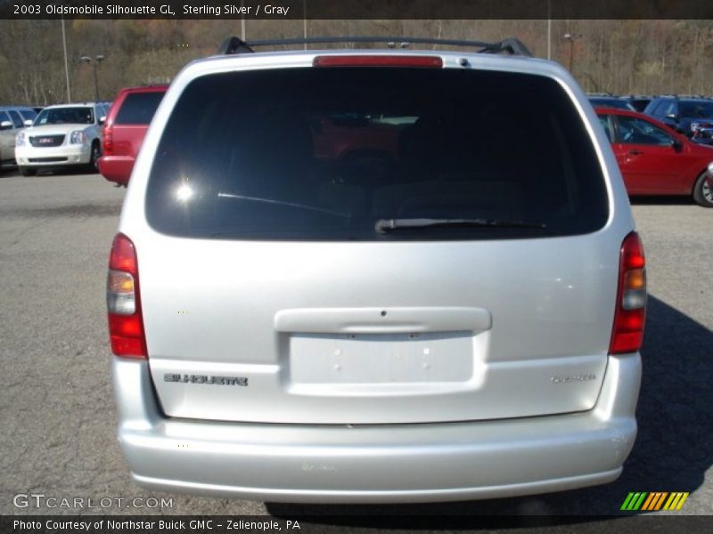 Sterling Silver / Gray 2003 Oldsmobile Silhouette GL