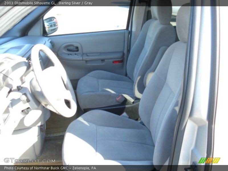 Sterling Silver / Gray 2003 Oldsmobile Silhouette GL