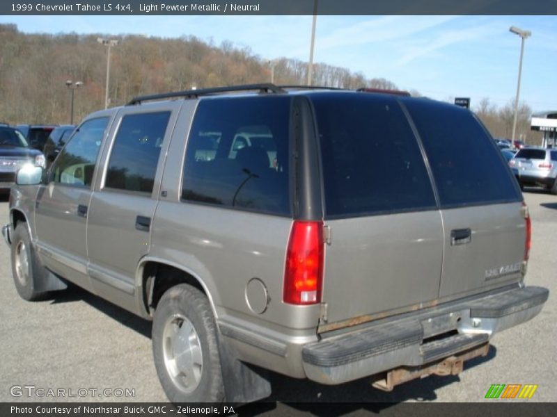 Light Pewter Metallic / Neutral 1999 Chevrolet Tahoe LS 4x4