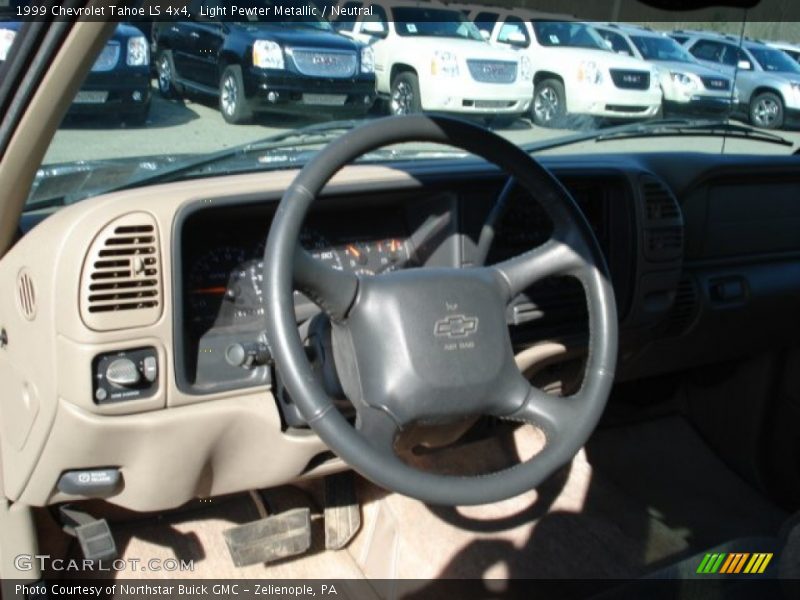 Light Pewter Metallic / Neutral 1999 Chevrolet Tahoe LS 4x4