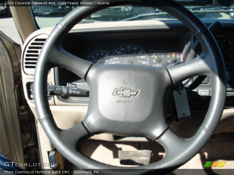Light Pewter Metallic / Neutral 1999 Chevrolet Tahoe LS 4x4