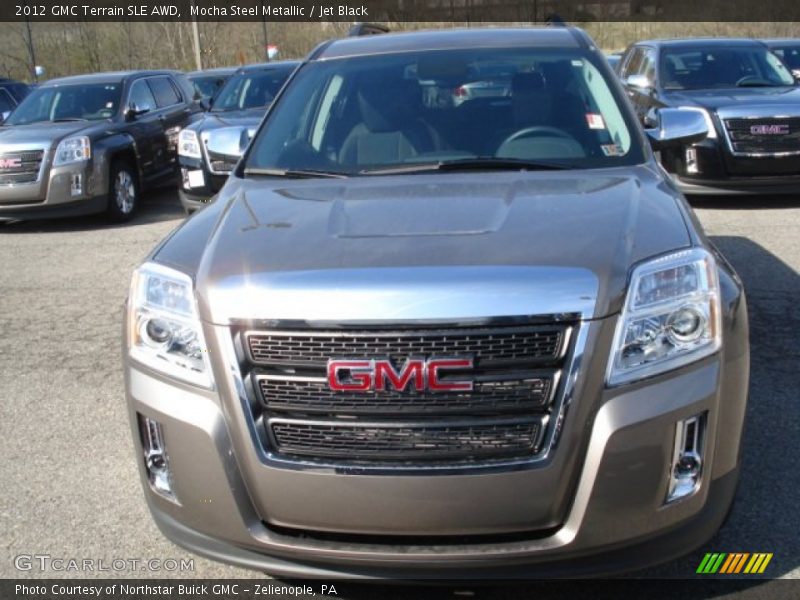 Mocha Steel Metallic / Jet Black 2012 GMC Terrain SLE AWD