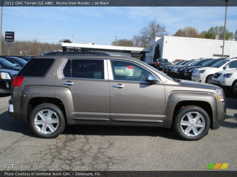 Mocha Steel Metallic / Jet Black 2012 GMC Terrain SLE AWD