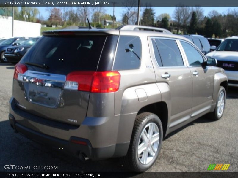 Mocha Steel Metallic / Jet Black 2012 GMC Terrain SLE AWD