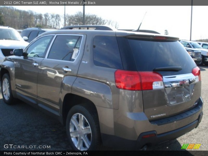 Mocha Steel Metallic / Jet Black 2012 GMC Terrain SLE AWD