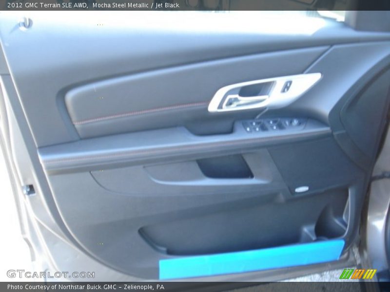 Mocha Steel Metallic / Jet Black 2012 GMC Terrain SLE AWD