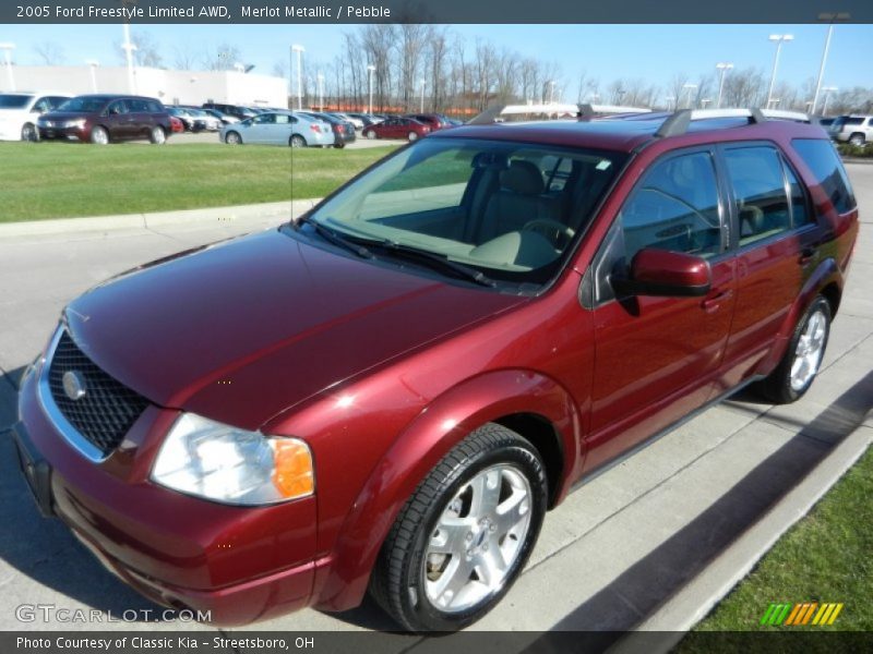 Merlot Metallic / Pebble 2005 Ford Freestyle Limited AWD