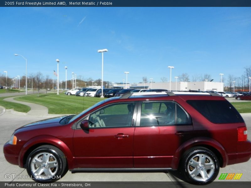 Merlot Metallic / Pebble 2005 Ford Freestyle Limited AWD