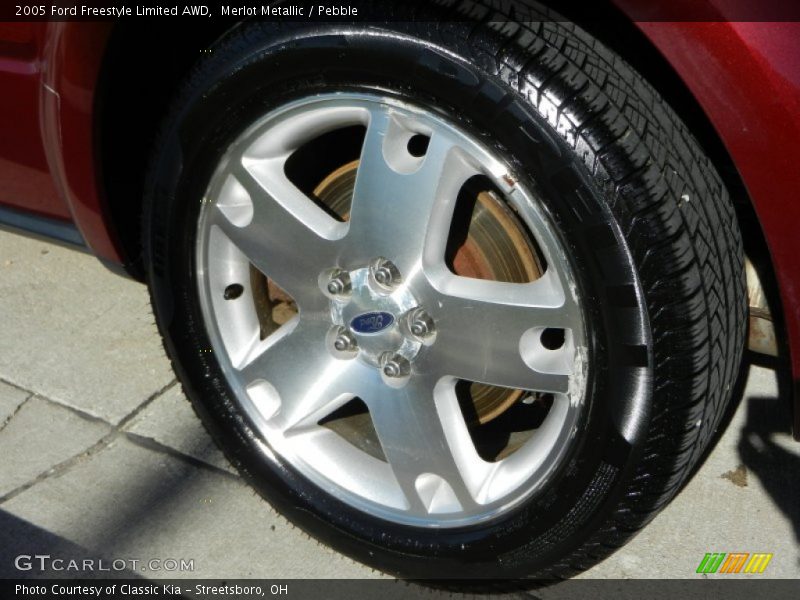Merlot Metallic / Pebble 2005 Ford Freestyle Limited AWD