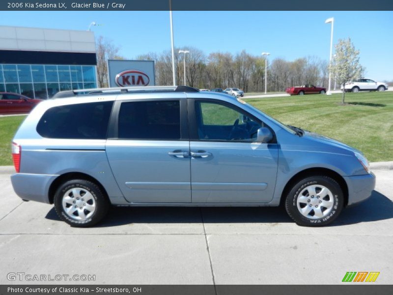 Glacier Blue / Gray 2006 Kia Sedona LX