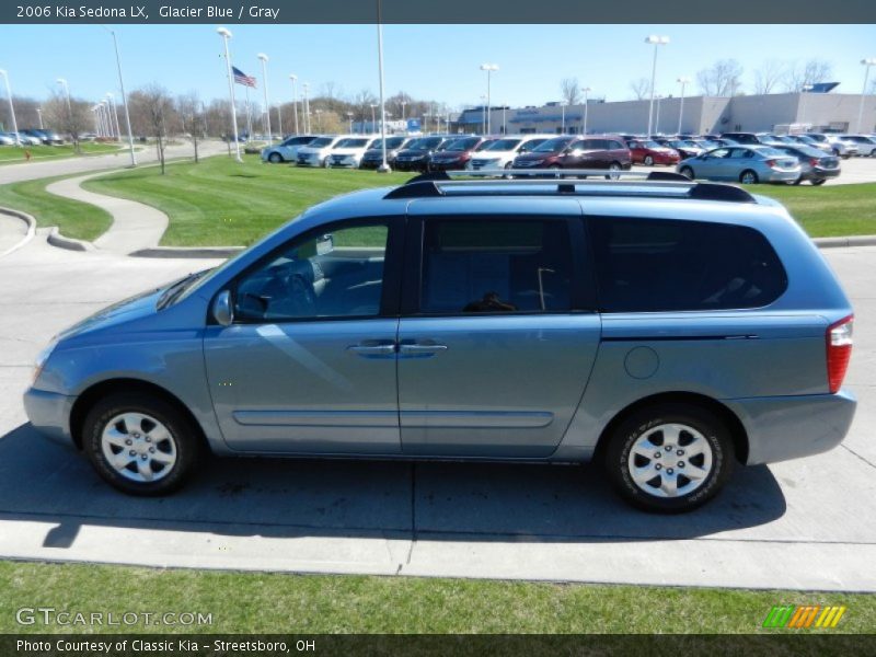 Glacier Blue / Gray 2006 Kia Sedona LX