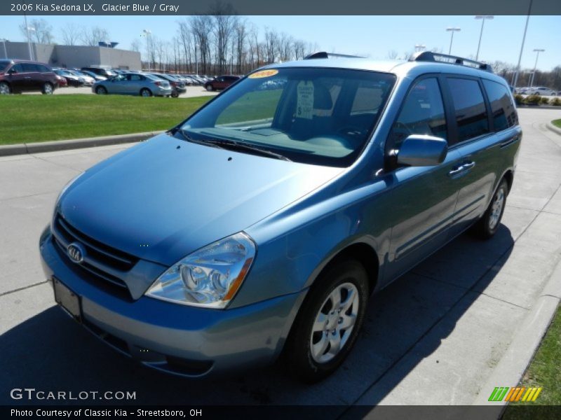 Glacier Blue / Gray 2006 Kia Sedona LX