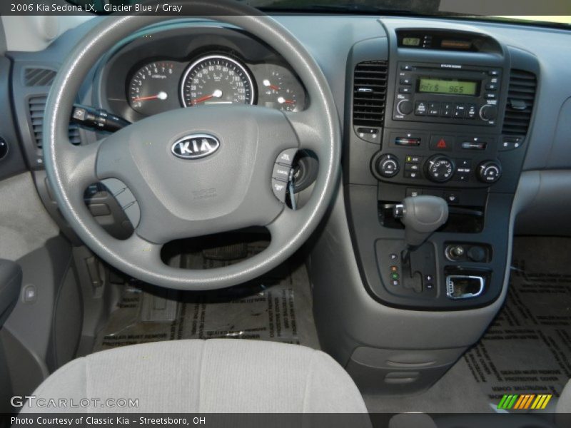Glacier Blue / Gray 2006 Kia Sedona LX