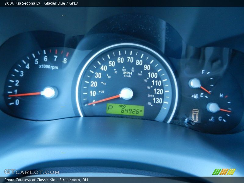 Glacier Blue / Gray 2006 Kia Sedona LX