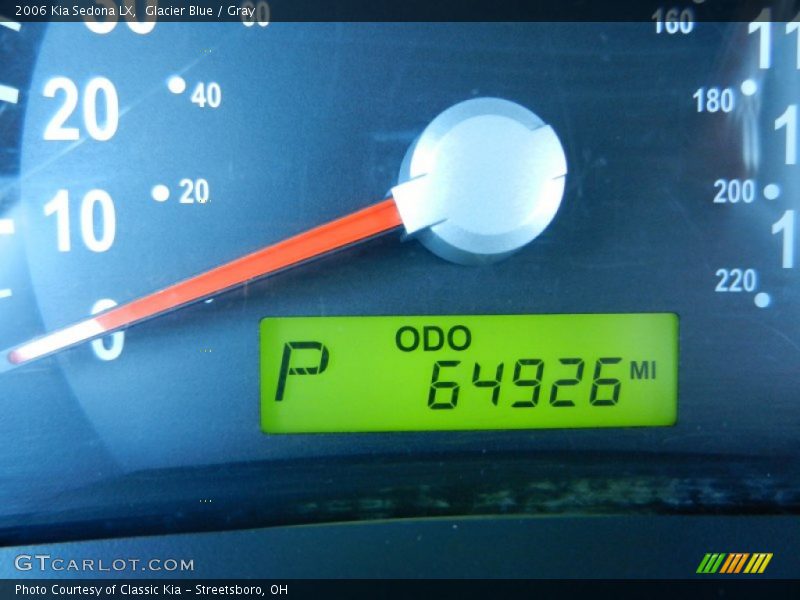 Glacier Blue / Gray 2006 Kia Sedona LX