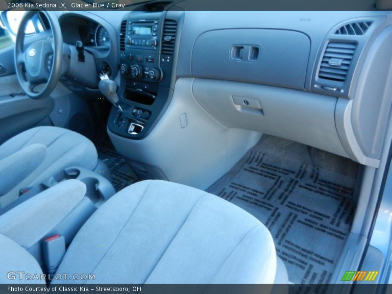 Glacier Blue / Gray 2006 Kia Sedona LX