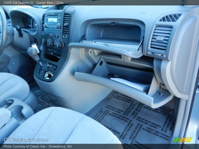 Glacier Blue / Gray 2006 Kia Sedona LX