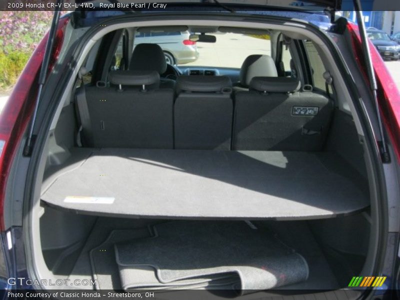 Royal Blue Pearl / Gray 2009 Honda CR-V EX-L 4WD